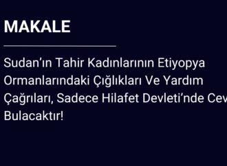 Sudan’ın Tahir Kadınlarının Etiyopya Ormanlarındaki Çığlıkları Ve Yardım Çağrıları, Sadece Hilafet Devleti’nde Cevap Bulacaktır!