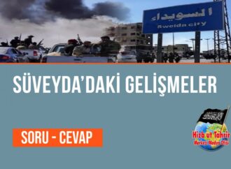 Süveyda’daki Gelişmeler