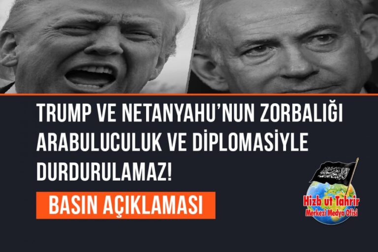 Trump ve Netanyahu’nun Zorbalığı Arabuluculuk ve Diplomasiyle Durdurulamaz! İslam Ülkelerindeki Hegemonyalarının Gerçek Güç Kaynakları Olan Sütunları Ele Almakla Ancak Durdurulabilir