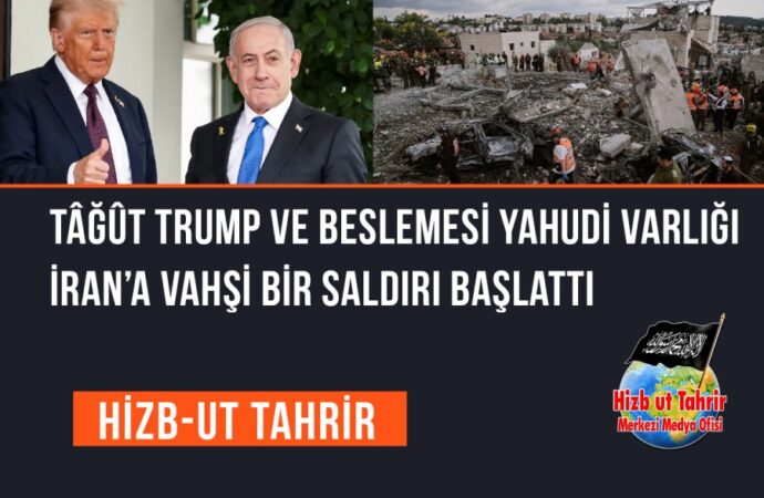 Tâğût Trump ve Beslemesi Yahudi Varlığı İran’a Vahşi Bir Saldırı Başlattı