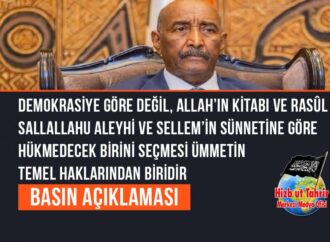 Demokrasiye Göre Değil, Allah’ın Kitabı ve Rasûl SallAllahu Aleyhi ve Sellem’in Sünnetine Göre Hükmedecek Birini Seçmesi Ümmetin Temel Haklarından Biridir