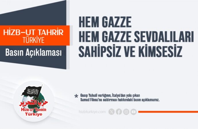 Hem Gazze Hem Gazze Sevdalıları Sahipsiz ve Kimsesiz