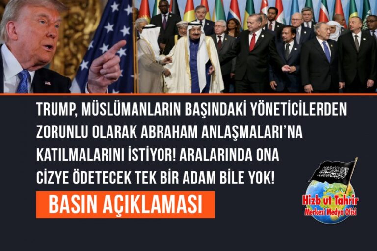 Trump, Müslümanların Başındaki Yöneticilerden Zorunlu Olarak Abraham Anlaşmaları’na Katılmalarını İstiyor! Aralarında Ona Cizye Ödetecek Tek Bir Adam Bile Yok!