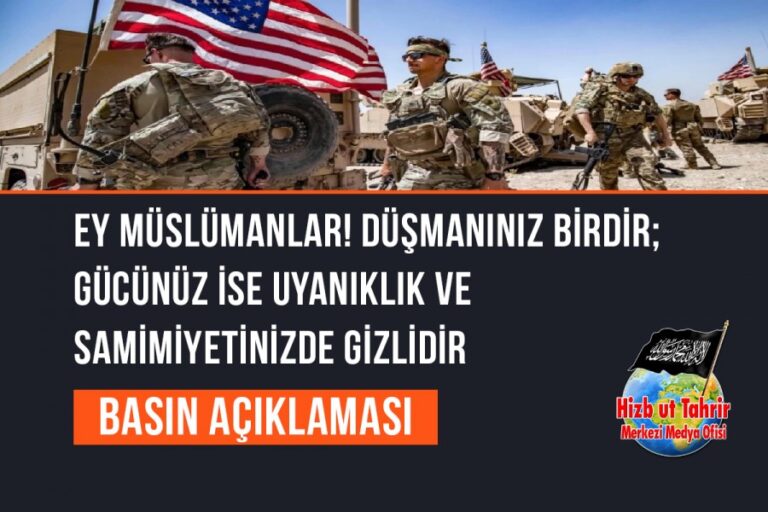 Ey Müslümanlar! Düşmanınız Birdir; Gücünüz ise Uyanıklık ve Samimiyetinizde Gizlidir